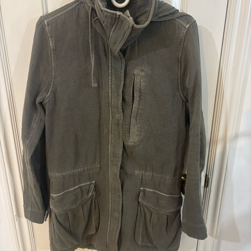 James Pearse Los Angeles Military Sweatshirt army jacket